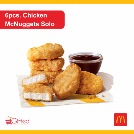 McDonald's 6pc. Chicken McNuggets Solo